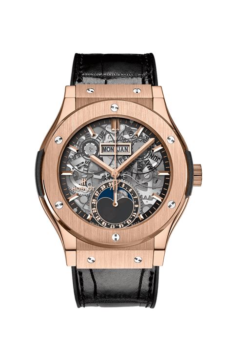 Hublot Classic Fusion Aerofusion Moonphase King Gold 42